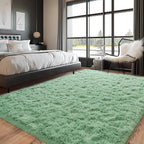 Pionblank Fluffy Large Rug for Living Room 6x9 Feet, Modern Soft Shag Area Rug - Image 2
