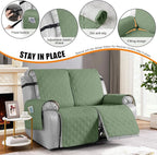 VANSOFY Waterproof Loveseat Recliner Cover, Sofa Covers 1-Piece Washable - Image 3