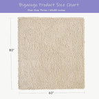 Bigacogo Chunky Knit Throw Blanket - Image 2