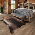 AROGAN Premium Bear Print Rug 6.2x7 Feet, Machine Washable Faux Fur Rug - Image 9