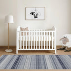 Nakagishi Area Rug Living Room Rugs: 2X6 Machine Washable Boho Large Neutral - Image 9