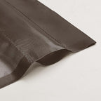 OVZME Chocolate Brown Sheer Curtains 84 Inches Long 2 Panels, Light Filtering - Image 3