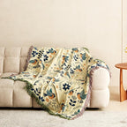 MSGKV Boho Throw Blanket 50"x60" Cotton Blanket - Image 5