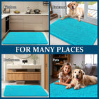 OLANLY Dog Door Mat for Muddy Paws 59x32, Absorbs Moisture and Dirt, Absorbent - Image 8