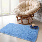 Chicrug Soft Runner Rug for Bedroom Living Room Plush Fluffy Rug 2x4 Feet - Image 5