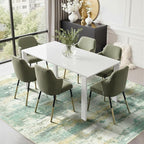 Rugflix 8x10 Area Rugs for Living Room, Washable Large Rug Stain-Resistant Low - Image 3