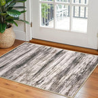 KOZYFLY Small Area Rug 2x3 Rug Entryway Rugs Modern Abstract, Washable Kitchen by KOZYFLY