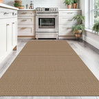 KOZYFLY Washable Area Rug 4x6 ft Non Slip Rubber Backed Living Room Rugs - Image 2