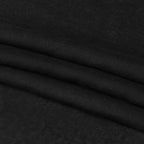 DWCN Black Sheer Curtains Semi Transparent Voile Rod Pocket Curtains - Image 6
