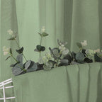 Tollpiz Sheer Curtains Linen Textured Living Room Curtain Sheers Light - Image 6