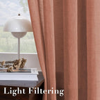 H.VERSAILTEX Linen Curtains Natural Blended Curtain Panels - Image 5
