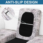 Smiry Printed Couch Cushion Covers, Stretch Soft Couch Covers - Image 4