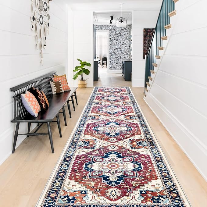 TOPRUUG Washable Runner Rug 2x12 by TOPRUUG