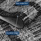 GarveeHome Washable Runner Rug 2x6 Modern Hallway Rug Non Slip Entryway Runner - Image 5