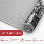KOZYFLY 3x10 Ft Rug Modern Ombre Runner Rug - Image 6