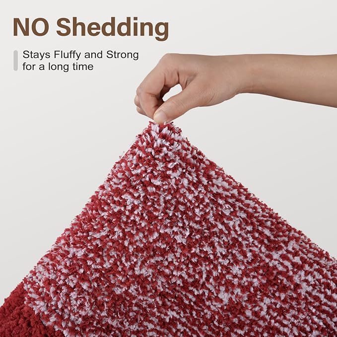 Bathroom Rugs 30x20 Non Slip Washable, Soft Absorbent Quick Dry Mats - Image 8