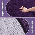 Shag Area Rug for Bedroom 5x8, Soft Fuzzy Rug Non-Shedding Indoor Plush Carpet - Image 7