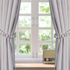 Wood Bead Curtain Tiebacks, KLOGTSIND Set of 2 Curtain Holdbacks - Image 7