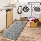 Amearea Shag Small Rug, Fluffy 2x4 Feet Throw Rugs - Image 8