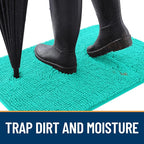 OLANLY Dog Door Mat for Muddy Paws 50x30, Absorbs Moisture and Dirt, Absorbent - Image 2