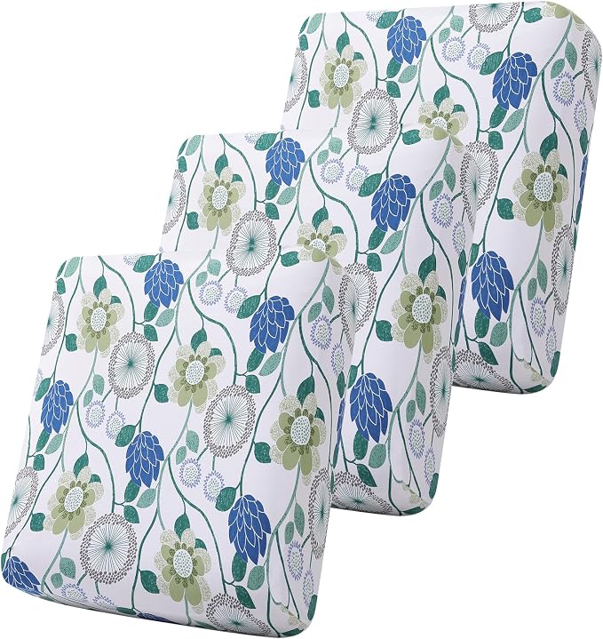 Smiry Printed Couch Cushion Covers, Stretch Soft Couch Covers by Smiry