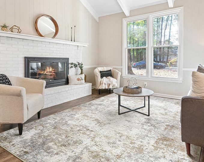 UERMEI 9x12 Area Rug Living Room Rugs - Image 7