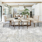 10x12 Area Rug for Living Room, Washable Modern Abstract Large Area Rug Neutral - Image 6
