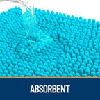 OLANLY Dog Door Mat for Muddy Paws 59x32, Absorbs Moisture and Dirt, Absorbent - Image 3