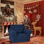 KEKUOU Stretch Single Sofa Slipcover 1 Piece Couch Sofa Cover Furniture - Image 2