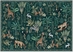 OPPODREAM Animal Soft Area Rugs 5x7, Washable Green Rug - Image 9