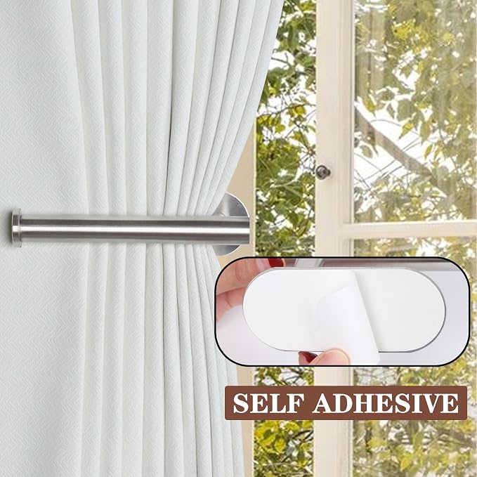 Groleca Adhesive Curtain Holdbacks - Image 2