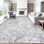 XLUEZ 10x14 Area Rugs for Living Room, Washable Modern Abstract Large Area Rug by XLUEZ