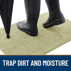 OLANLY Dog Door Mat for Muddy Paws 59x24, Absorbs Moisture and Dirt, Absorbent - Image 2
