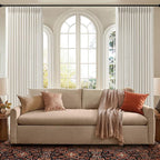70 Inch Extra Width Pinch Pleated Curtains, Memory Trained Pleated Linen Sheer - Image 8