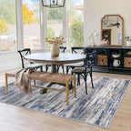 KOZYFLY Area Rug 6x9 Modern Ombre Thin Rugs - Image 7