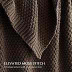 EVERGRACEHOME Chunky Chenille Knit Throw Blanket - Image 2