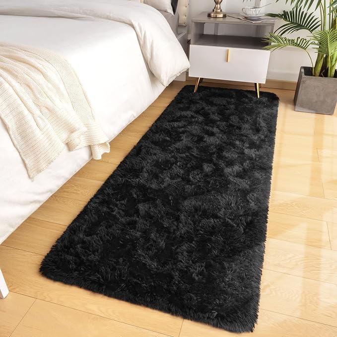 LOCHAS Ultra Soft Indoor Modern Area Rugs Fluffy Living Room Carpets by LOCHAS