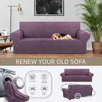 KEKUOU Stretch Sofa Cover Slipcover ，Couch Covers - Image 3