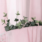 Tollpiz Short Sheer Tier Curtains Linen Textured Half Kitchen Curtain Sheers - Image 6