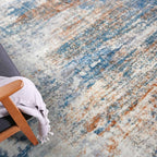 IOHOUZE Round Area Rug 5 Ft Circle Entryway Rugs Round Washable Door Mat Indoor - Image 7