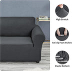 Joccun Stretch Loveseat Couch Cover Slipcover, 1-Piece Sofa Cover - Image 5