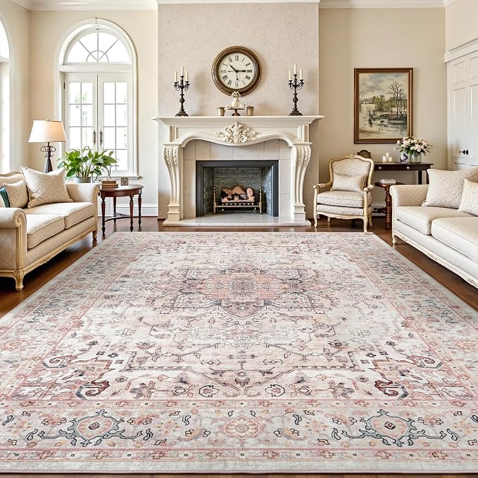 Lofus 8x10 Area Rugs for Living Room, Washable Area Rug, Rugs for Bedroom by Lofus