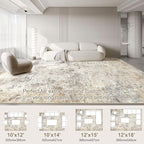 UERMEI 12x15 Area Rug Living Room Rugs - Image 3