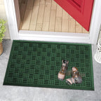Mibao Front Door Mat Indoor Outdoor Entrance, Dirt Trapping Waterproof - Image 7