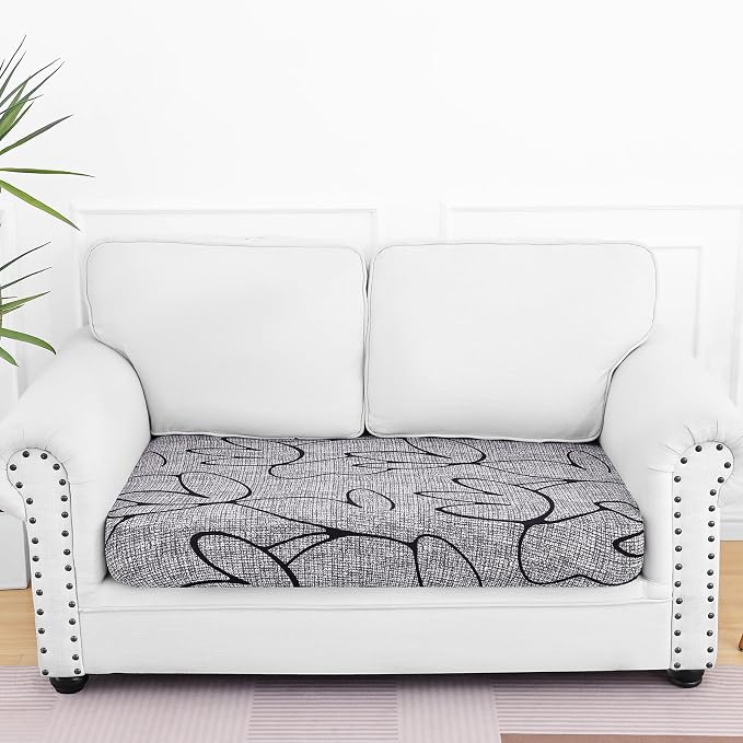 Smiry Printed Couch Cushion Covers, Stretch Soft Couch Covers by Smiry