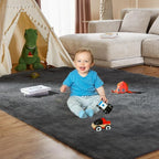 Large Area Rugs for Living Room, Super Luxury 8x10 Soft Fluffy Modern Bedroom - Image 6