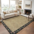 GarveeHome 4x6 Area Rugs for Bedroom Living Room Machine Washable Rugs Floral by GarveeHome