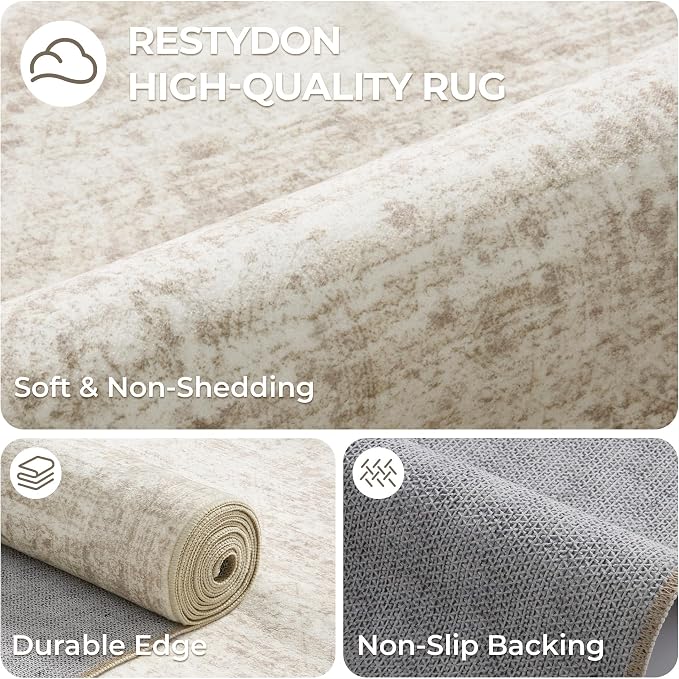 3x16 Washable Runner Rug for Hallway, Non-Slip Long Hallway Runner for Entryway - Image 7