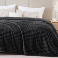 BEDELITE Fleece Blanket King Size – 3D Ribbed Jacquard Soft and Warm Decorative by BEDELITE