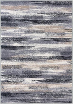 Lansny Modern Abstract Entryway Rug Indoor 2x3 Washable Rug Non-Slip Soft Small - Image 9
